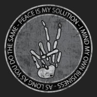 Peace is my solution  Design